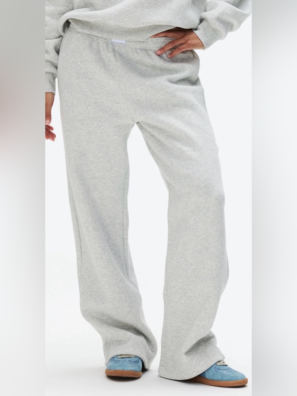 Parke Fleece Boxer Sweatpants in Classic Grey